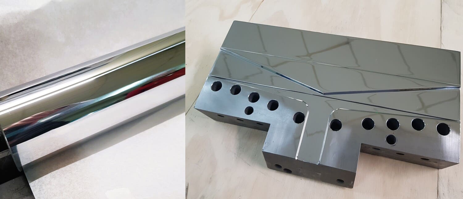 PMG MAINTENANCE Cylindre et Filiere RA polimiroir superfinition flat dies